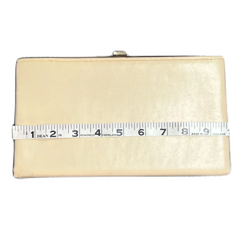 Vintage Ande’ Cream Top-Handle Bag